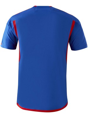 Olympique Lyonnais trasferta maglia da uniforme da calcio da uomo seconda lyon maglia da calcio per abbigliamento sportivo 2023-2024
